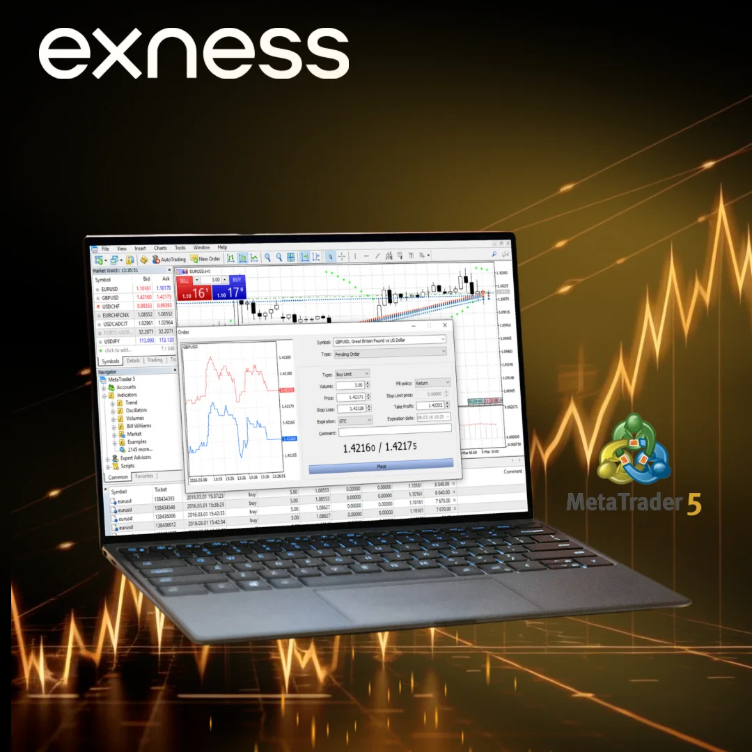 MetaTrader 5 (MT5) es la plataforma de trading más avanzada de Exness