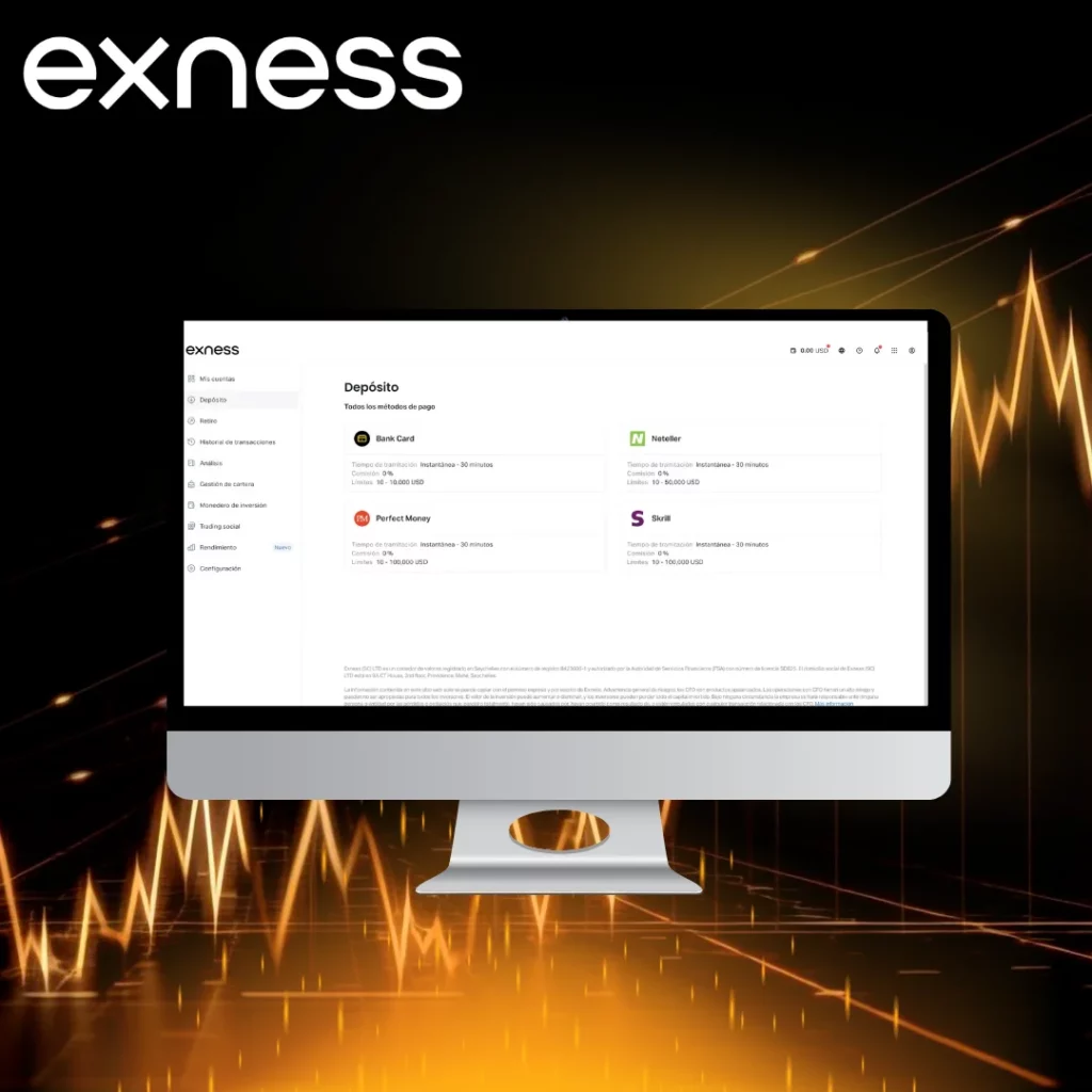 Exness MT5 para Windows